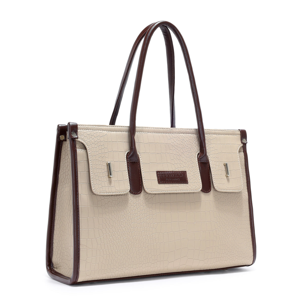 The Classic Benett Tote Bag - Walnut Beige