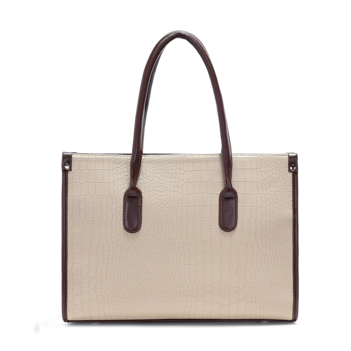 The Classic Benett Tote Bag - Walnut Beige