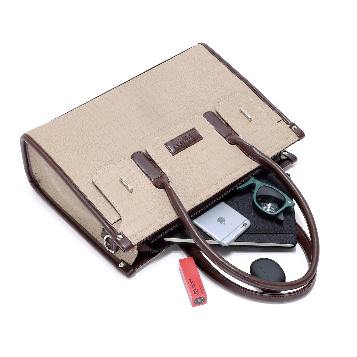 The Classic Benett Tote Bag - Walnut Beige
