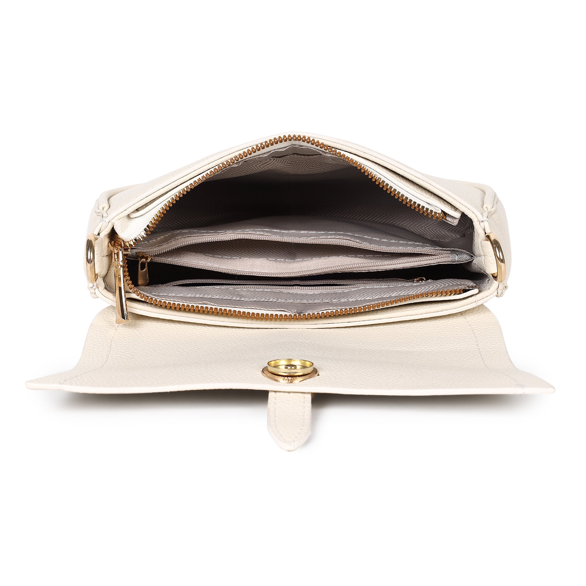 Pamela Classic Off White Sling/Shoulder Bag