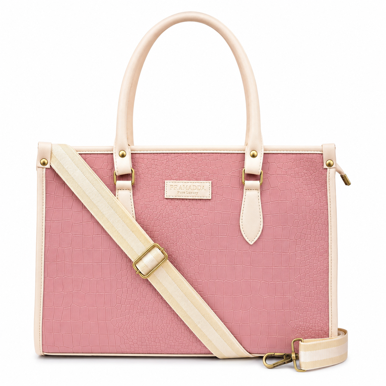 Bianca Tote in Blush Ivory (Limited Drop)