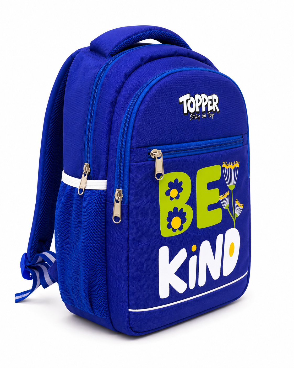 Dark Blue Be Kind School Bag