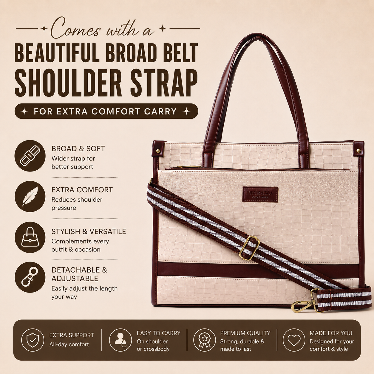 Madona Tote Bag (16" inch)