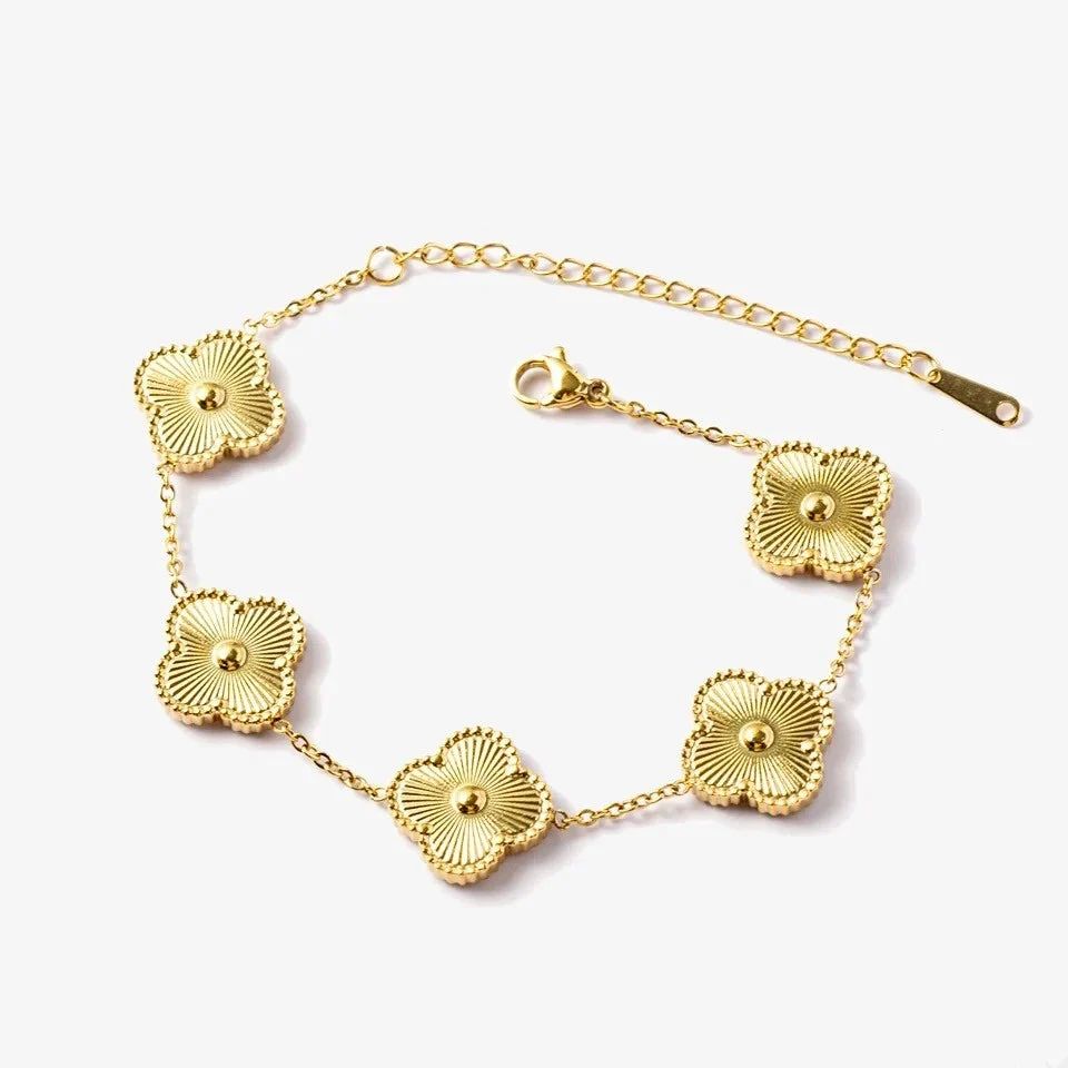 Golden Clover Bracelet