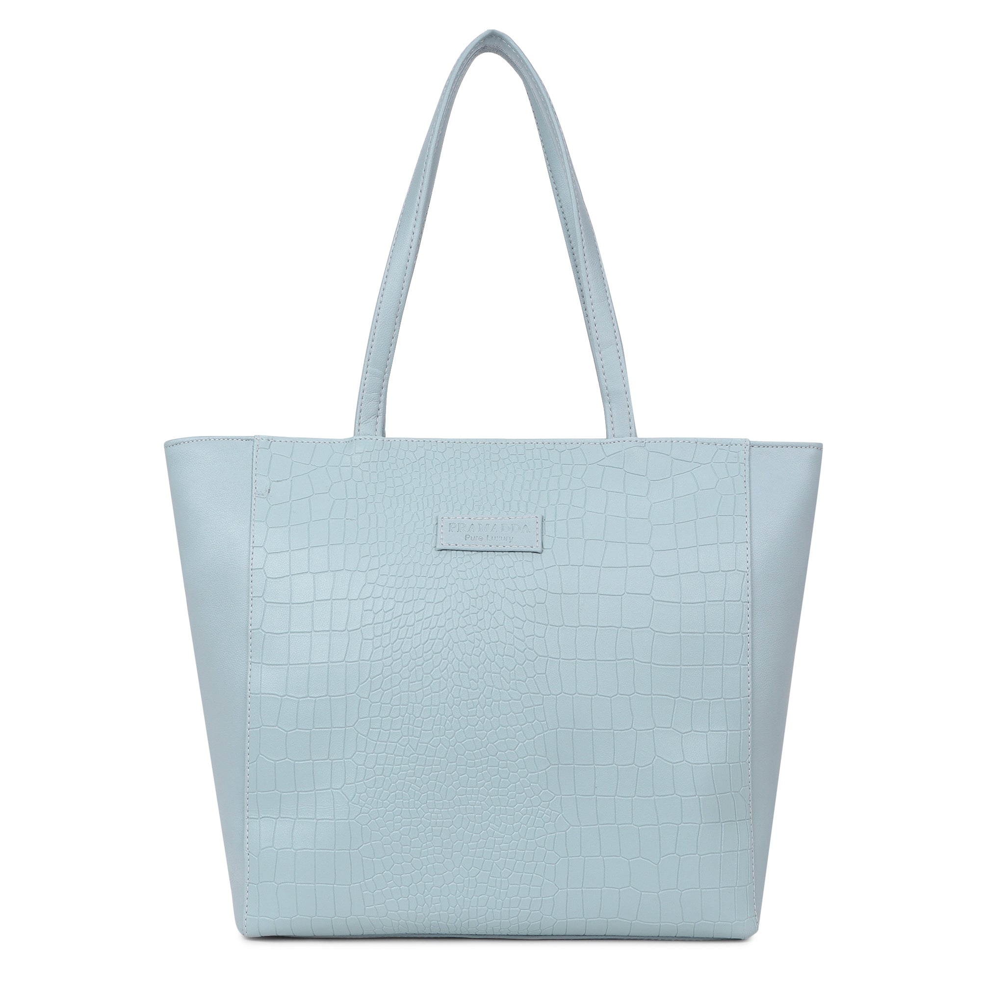 Fiona Croco Leather Tote Bag (16"inch)