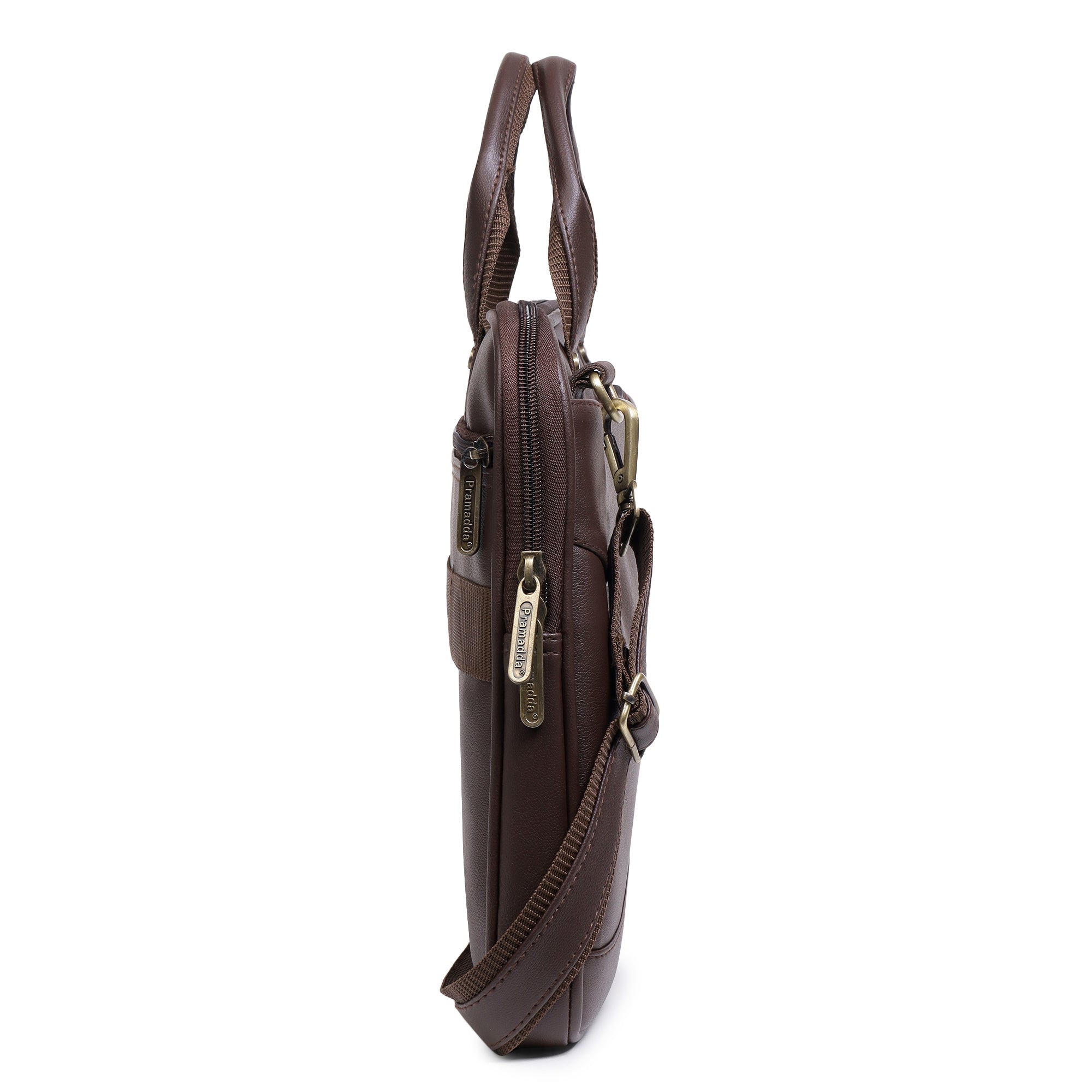 Brown Slim Laptop Messenger | Best Corporate Gift.