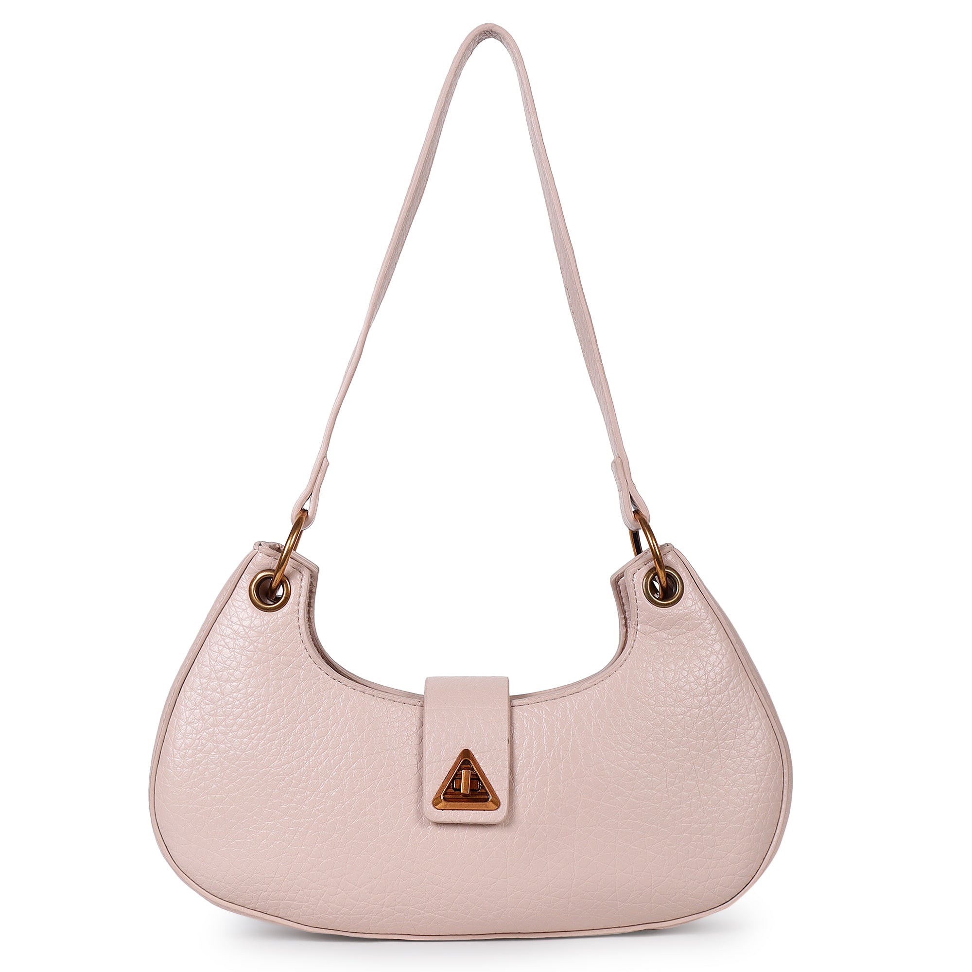 Classic Nude Pink Miranda Shoulder Bag