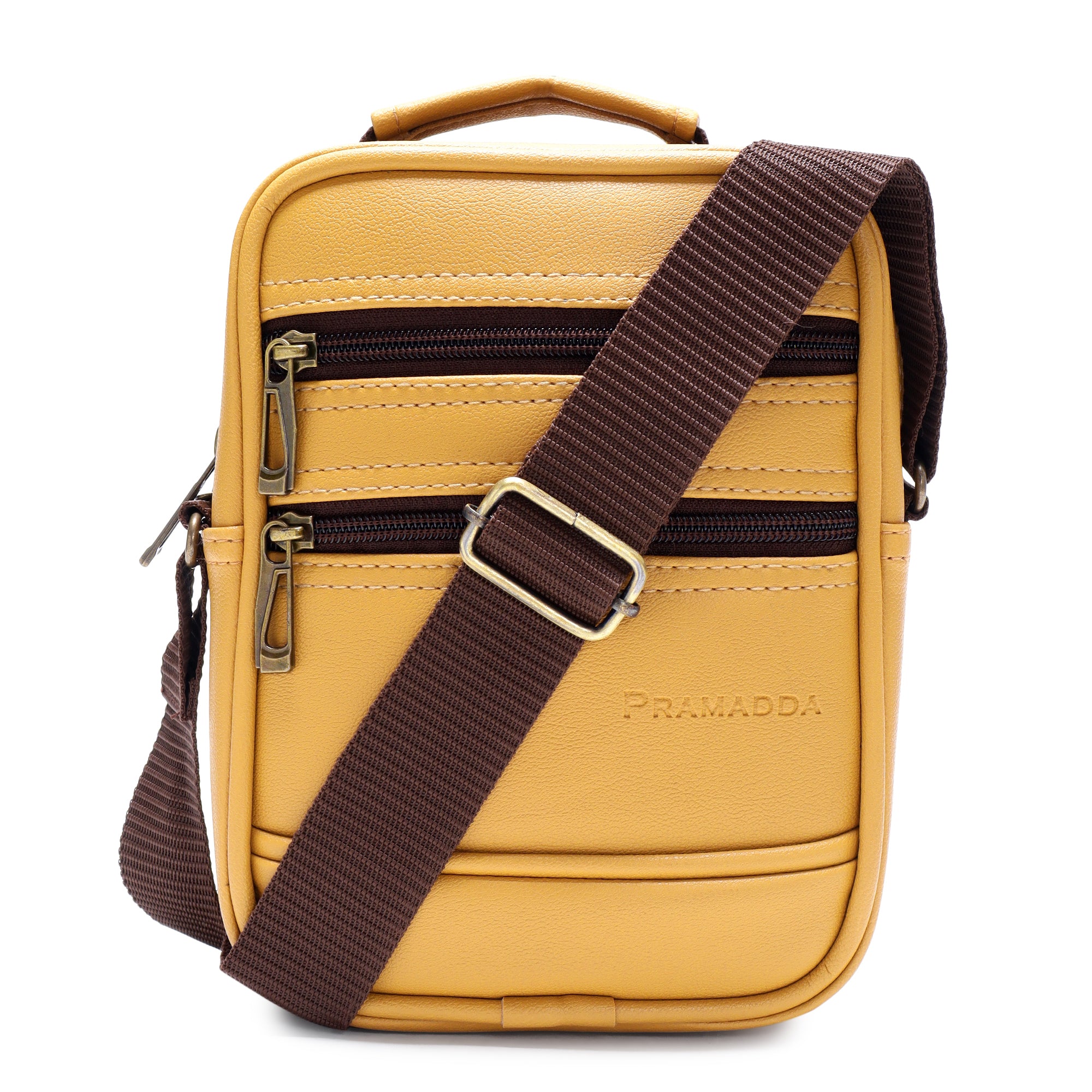 Double Zip Sling bag for men