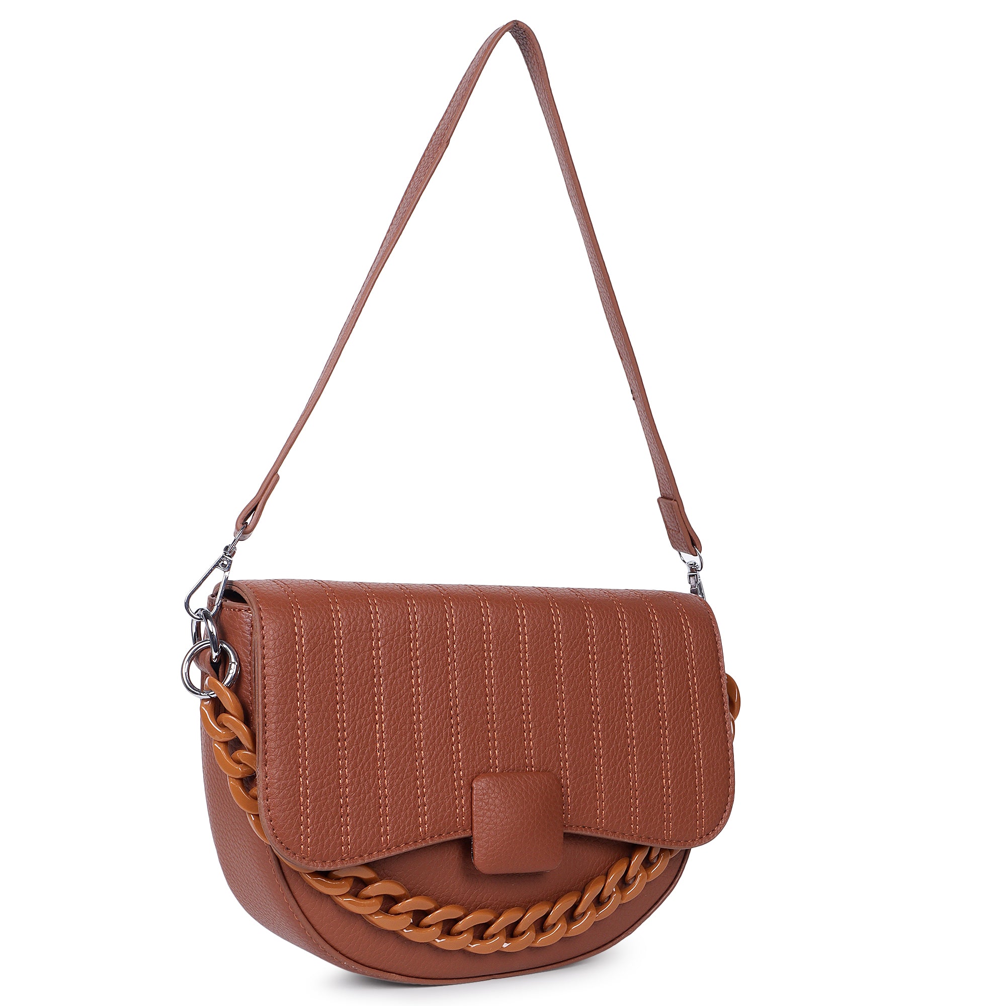 Classic Tan Charlie Sling Bag for woman