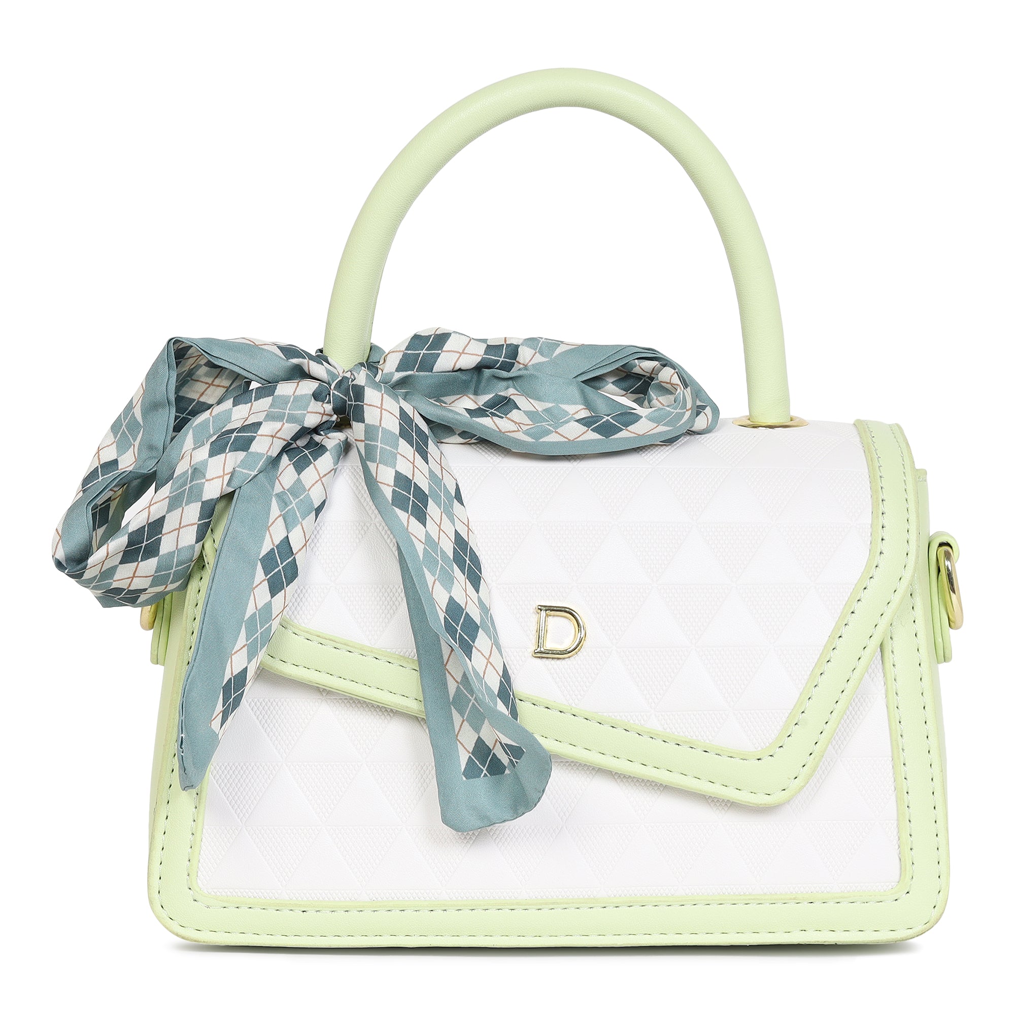 Mint Green Daisy Sling bag for woman