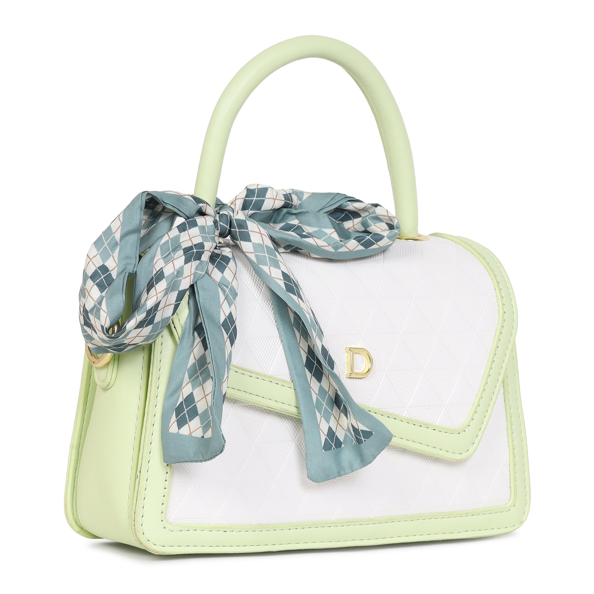 Mint Green Daisy Sling bag for woman