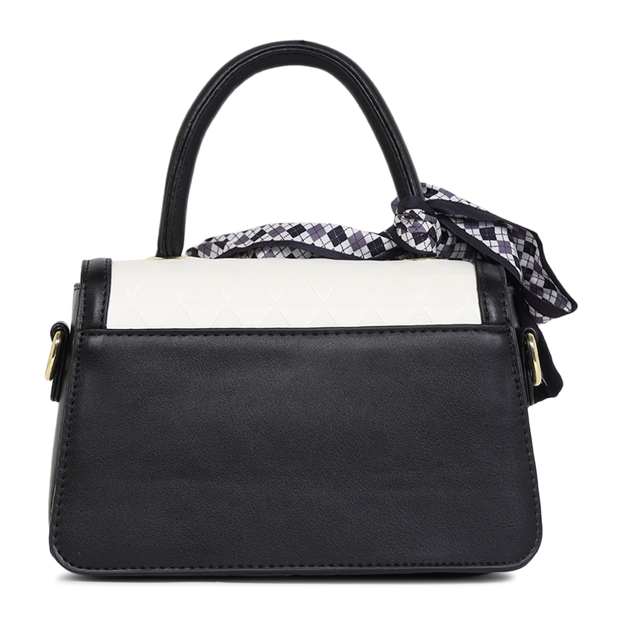 Classis Black and White Daisy Sling bag for woman