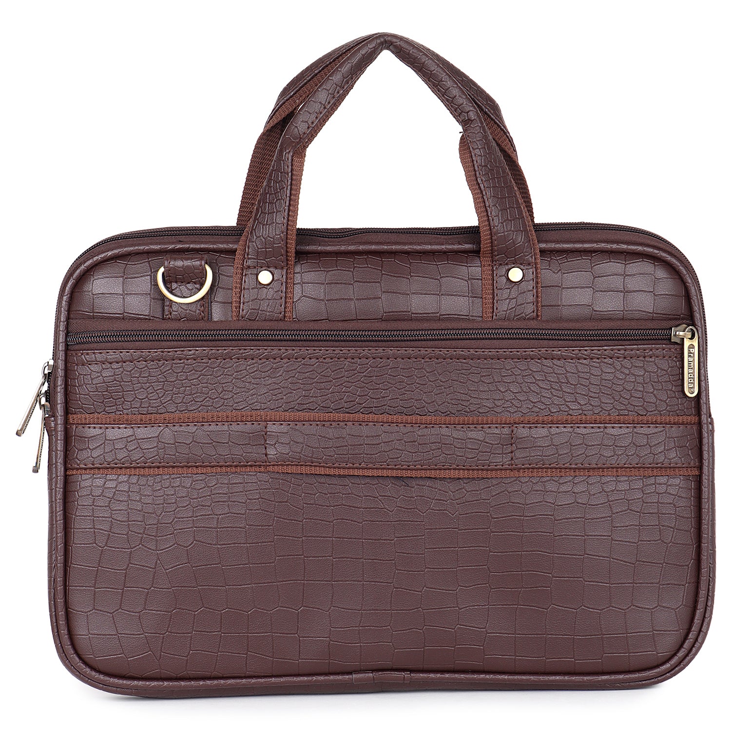 Mocha Brown Pablo Laptop Messenger
