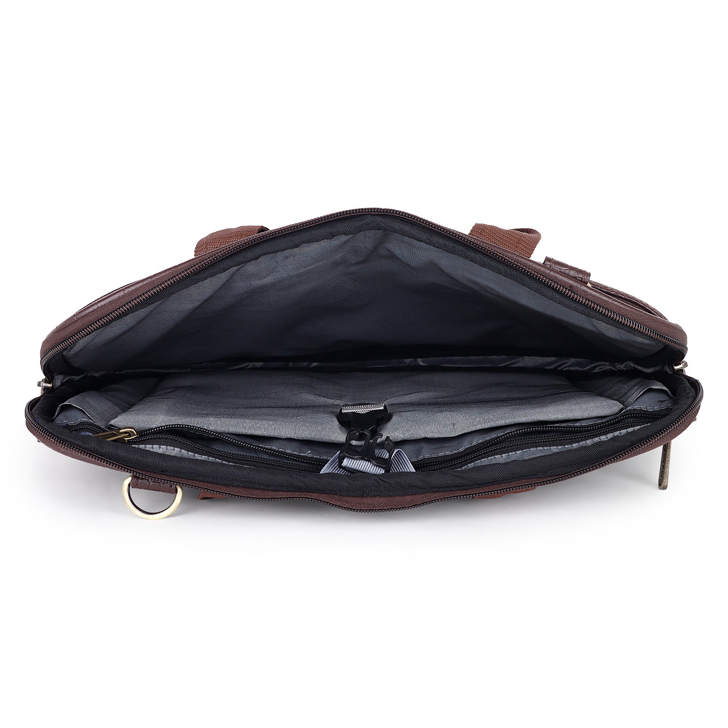 Mocha Brown Pablo Laptop Messenger