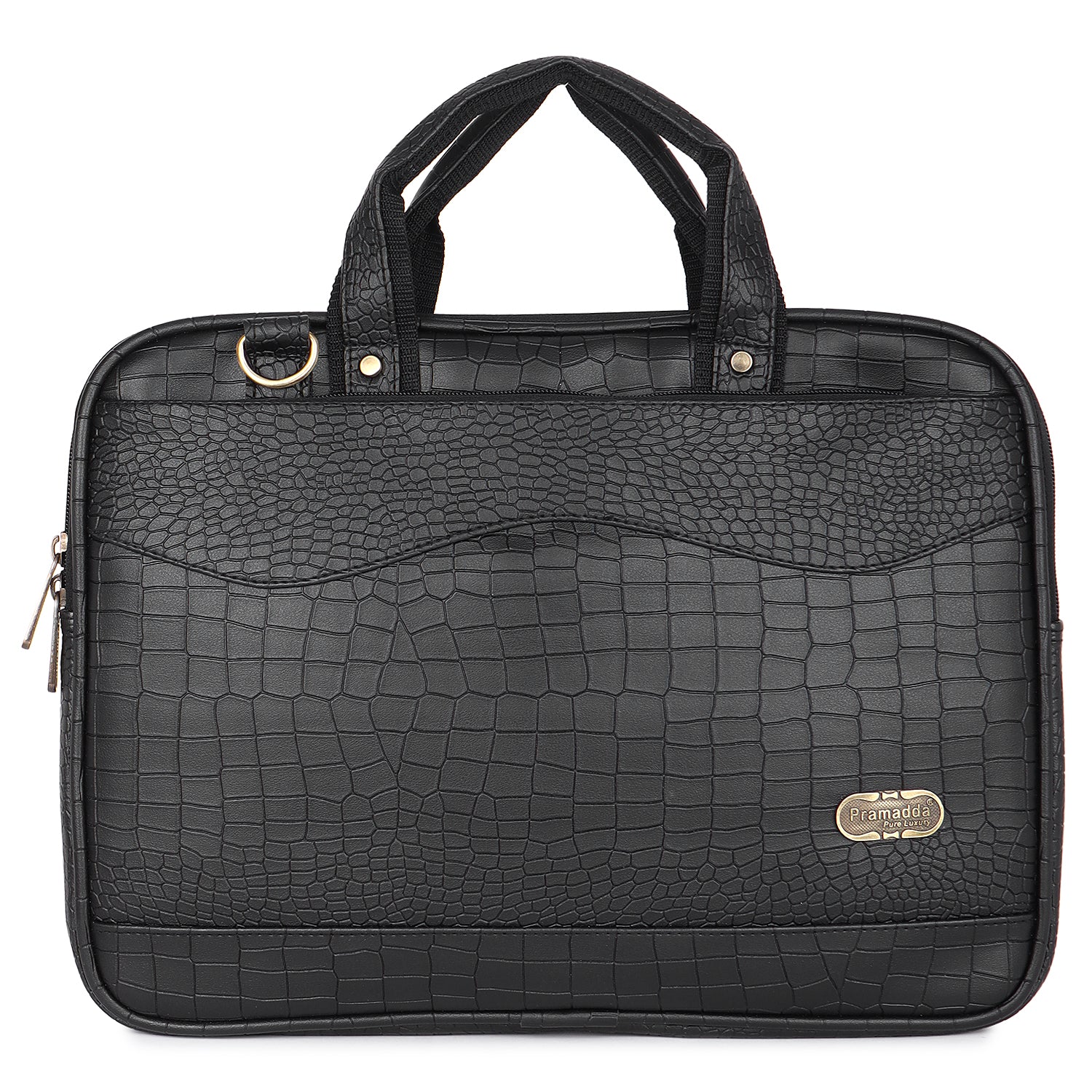 Classic Black Pablo Laptop Messenger