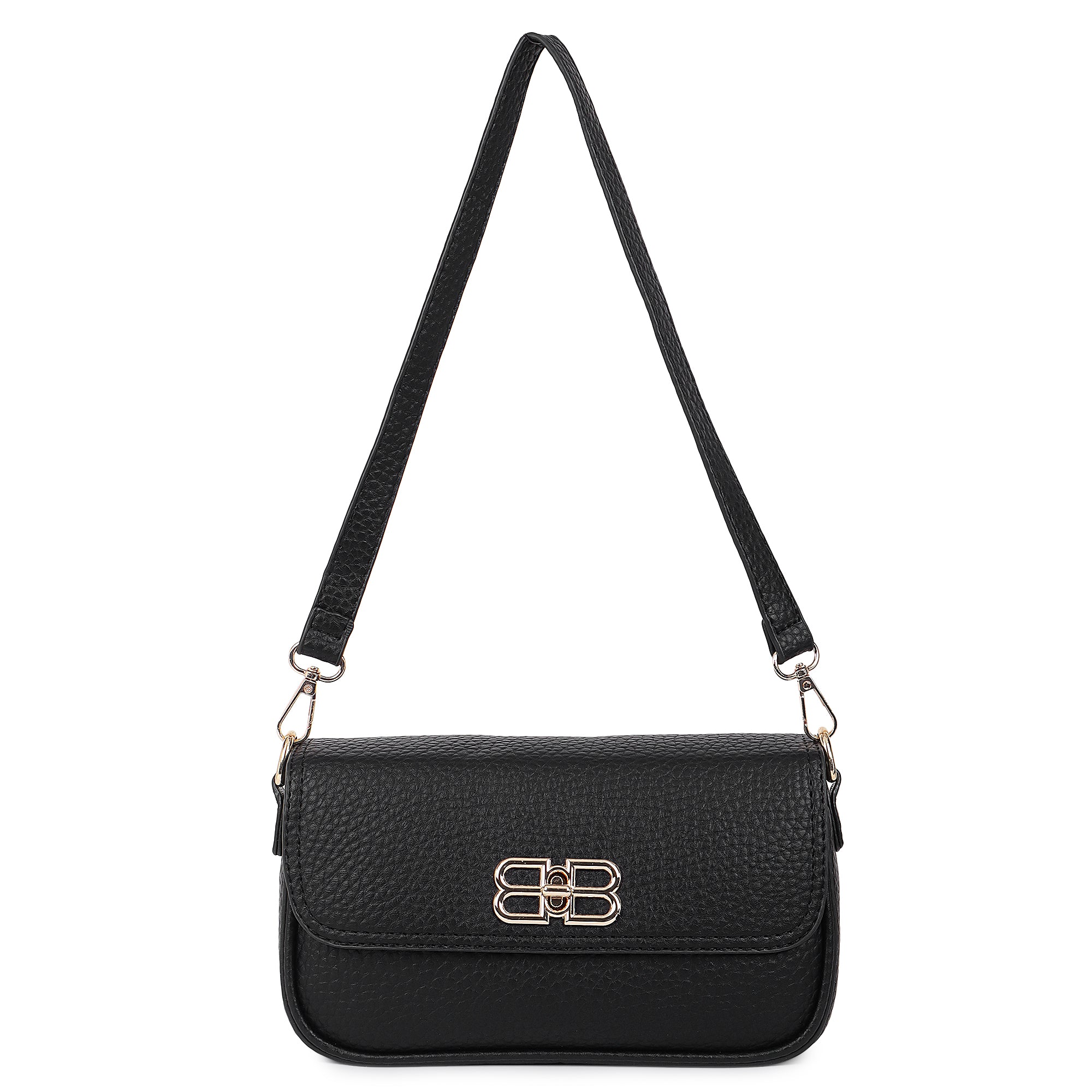 Classic Beige Bianca Tote Bag With Luxe Black Emma Shoulder Bag