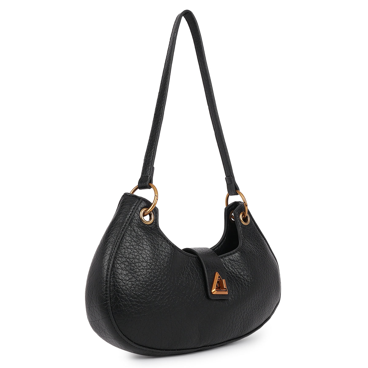 Classic Black Miranda Shoulder Bag for women
