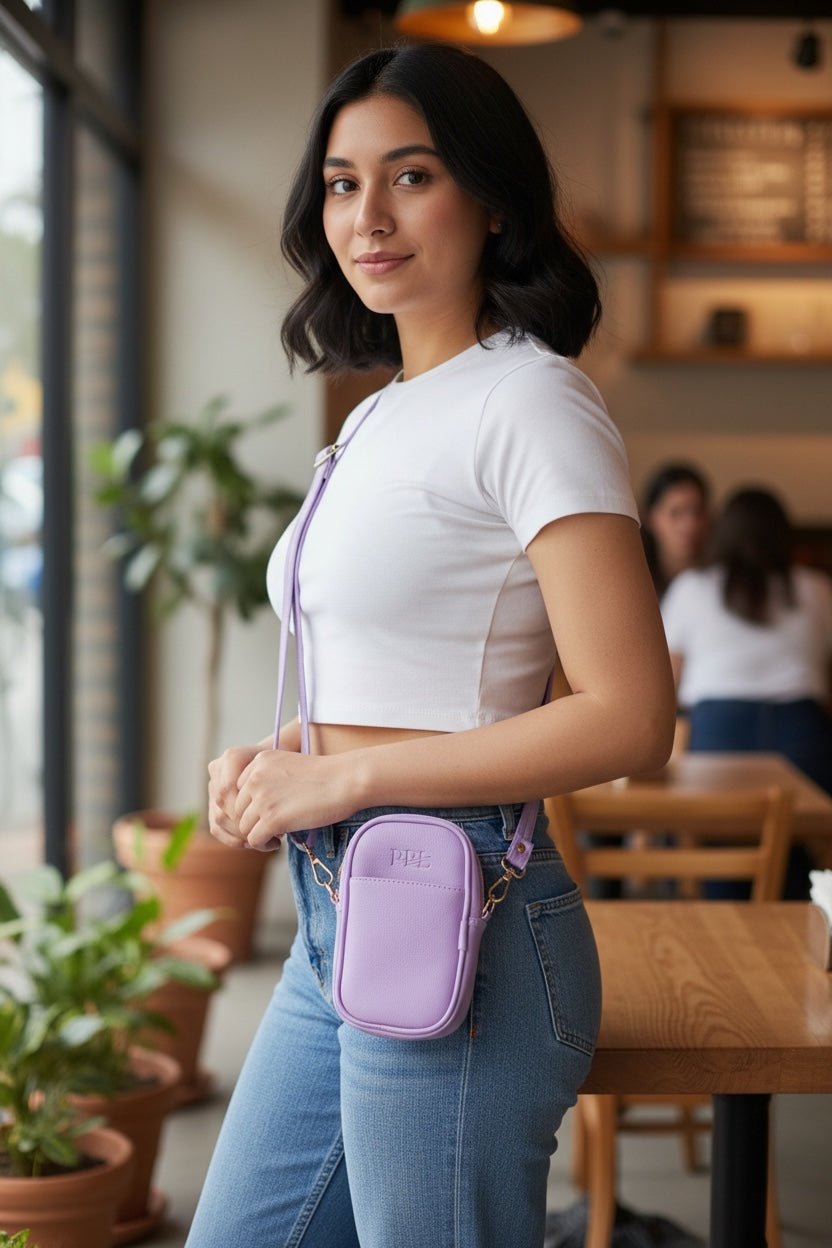 Capsule mobile sling bags for women