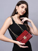 Cherry Kelly Croco Sling Bag For Women