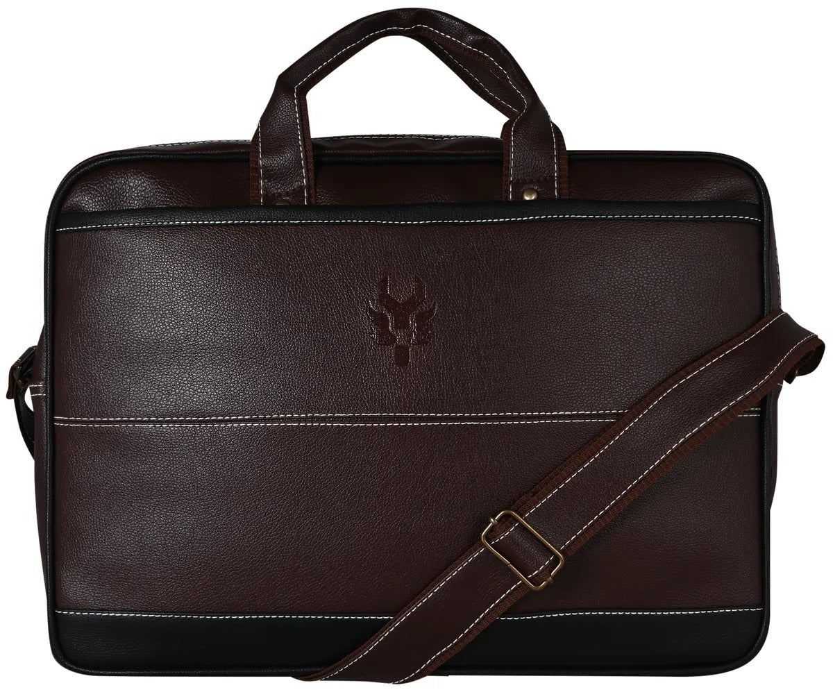 Unisex Leo Laptop Messenger Bag For Office, College, Travel.