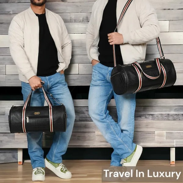 Thor Vegan Leather Duffle Bag For Men And Women