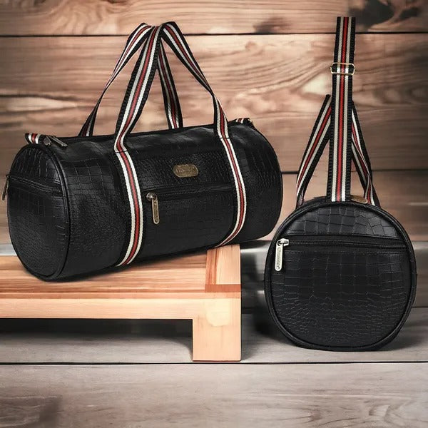 Thor Vegan Leather Duffle Bag For Men And Women