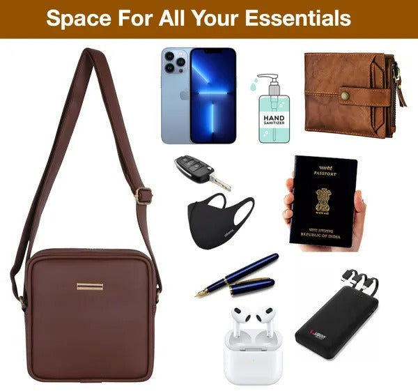 Square Sling Bag For Men And Women