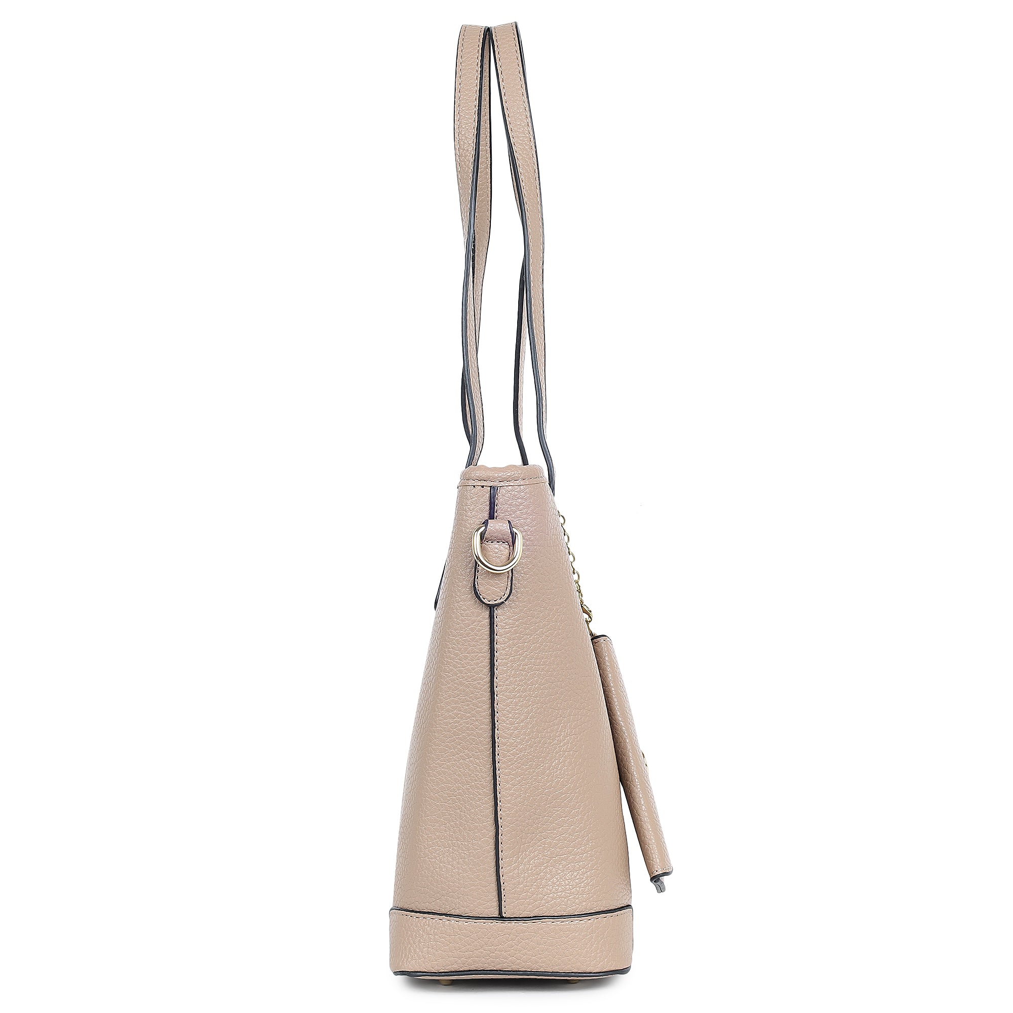 Beige Ivory Korean Tote Bag