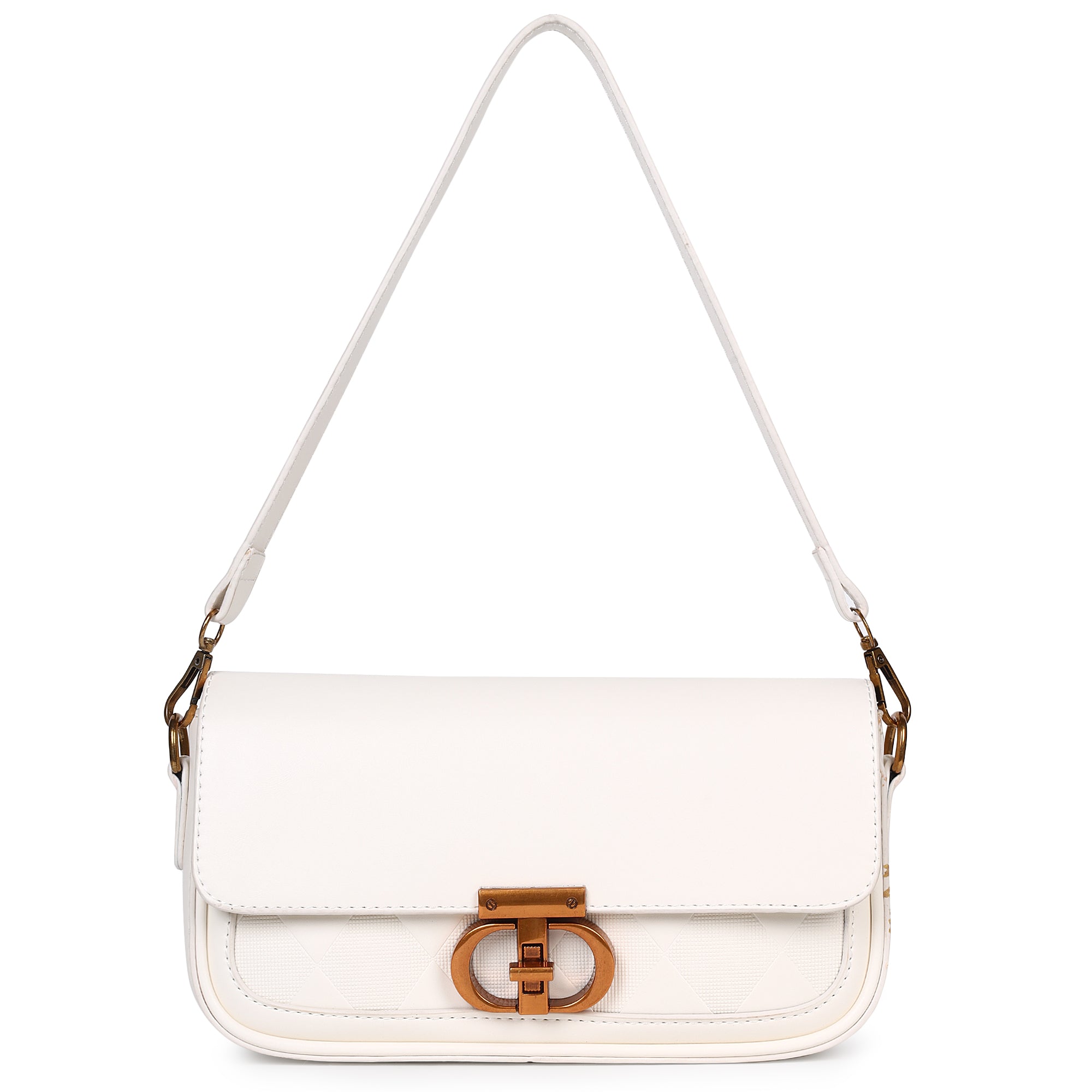 Classic White Cally Shoulder Bag for women