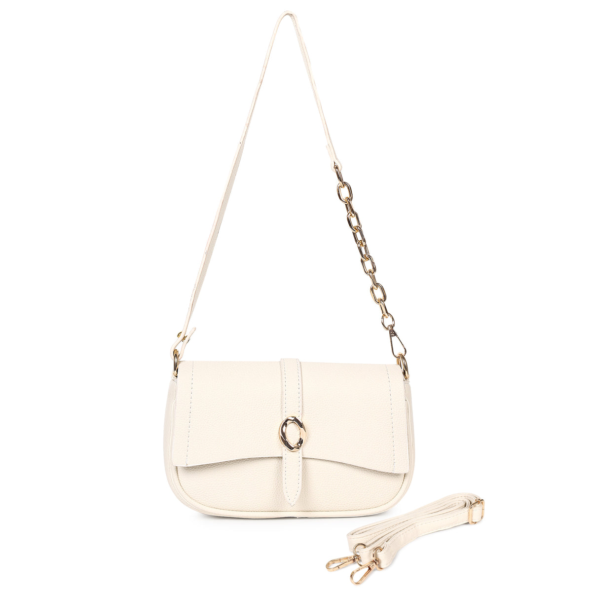 Pamela Classic Off White Sling/Shoulder Bag