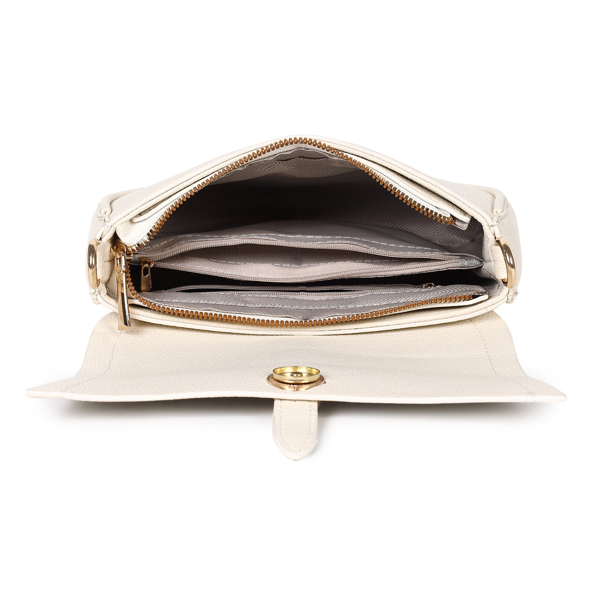 Pamela Classic Off White Sling/Shoulder Bag