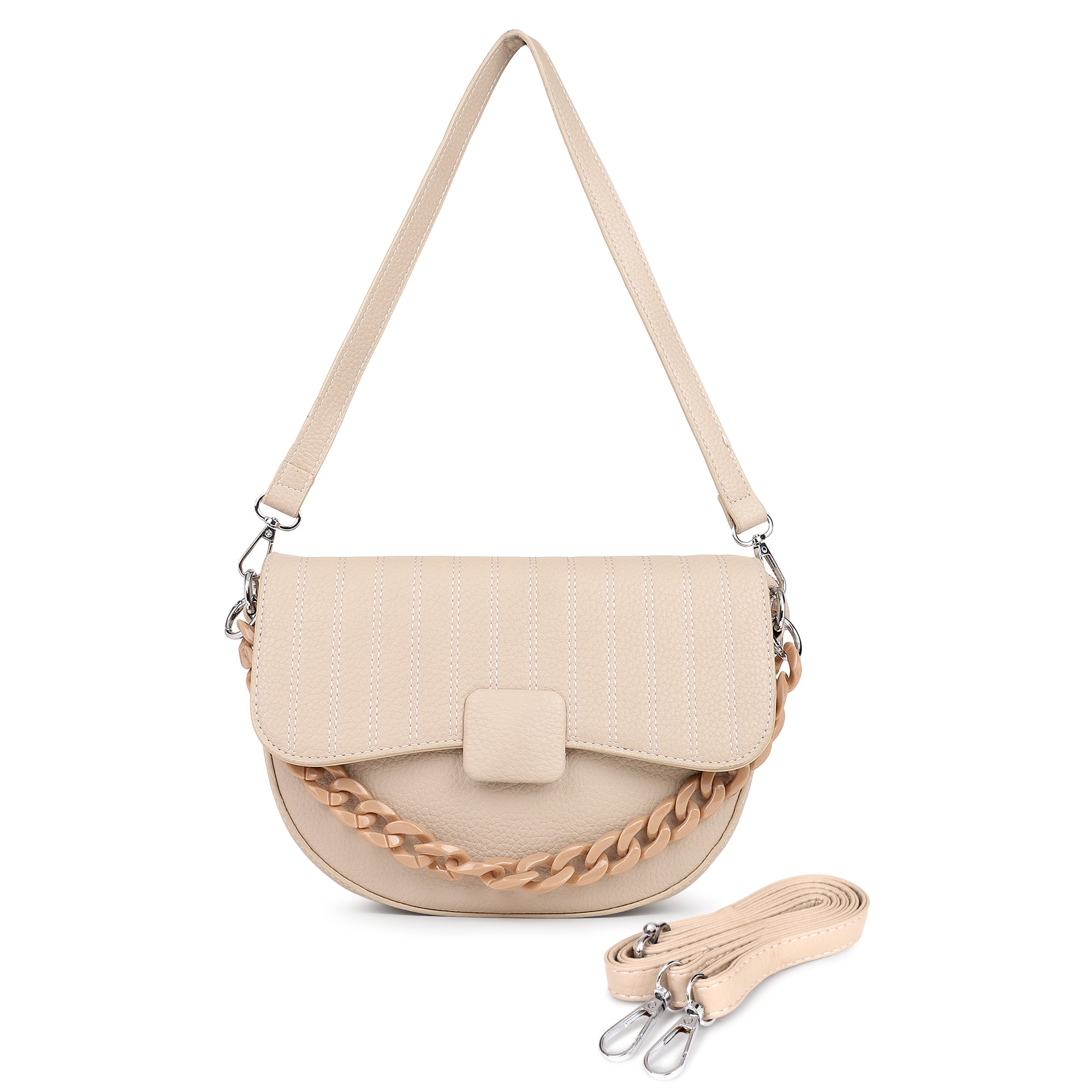 Classic Beige Charlie Sling Bag
