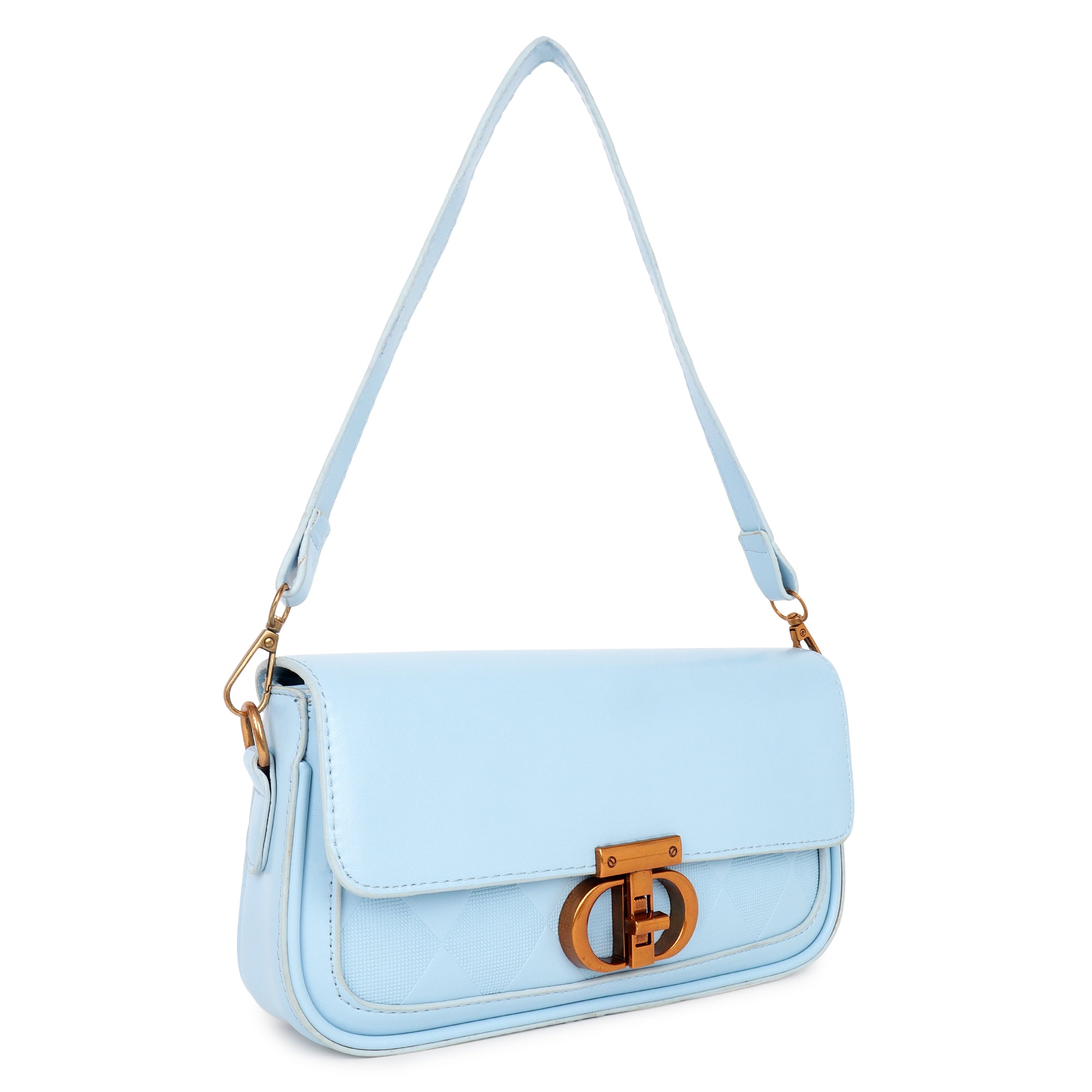 Summer Blue Cally Shoulder Bag