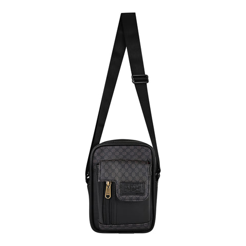 Oxford Elegant Black Crossbody Sling Bag for Men