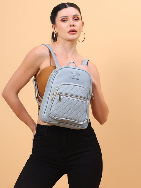 Snow Grey Camila Backpack for Women