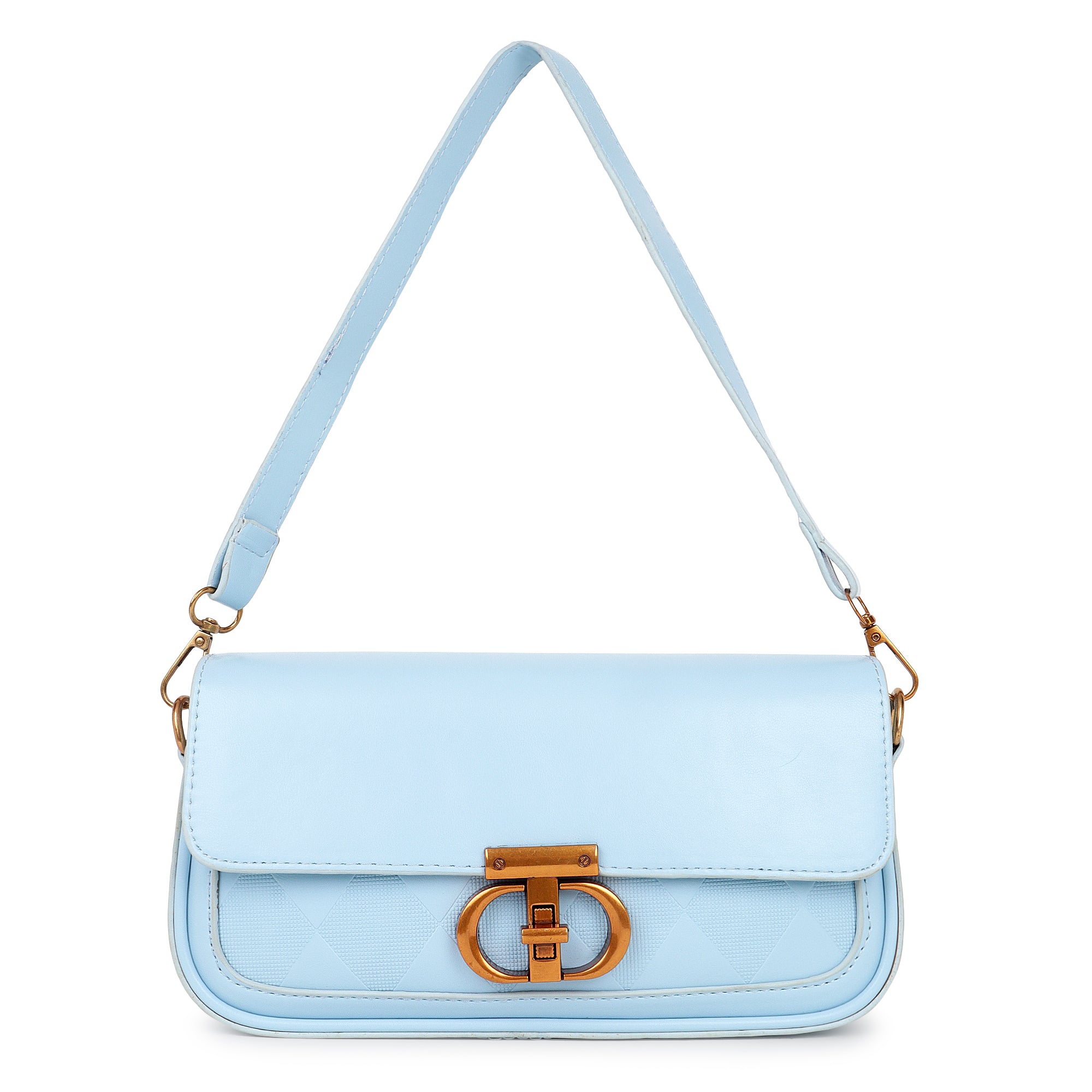 Summer Blue Cally Shoulder Bag