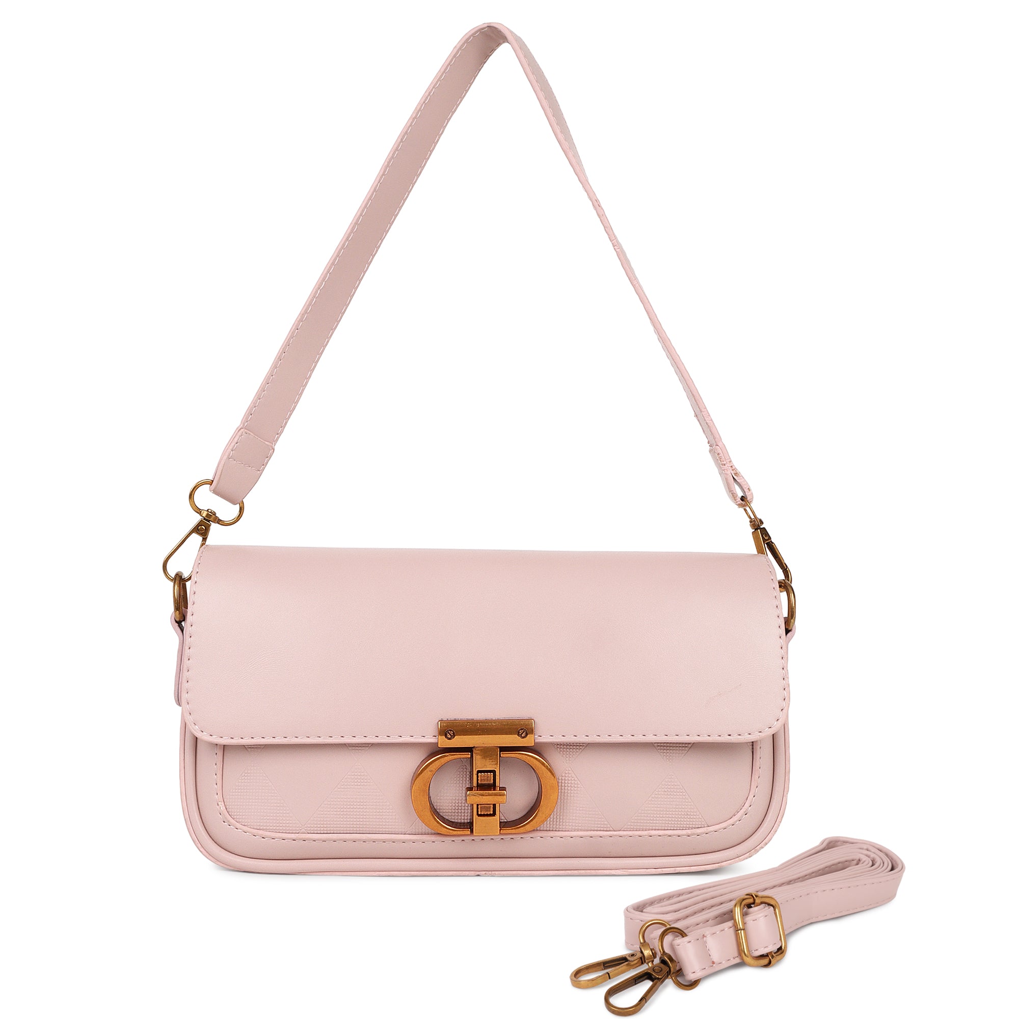Pretty Pink Cally Shoulder Bag