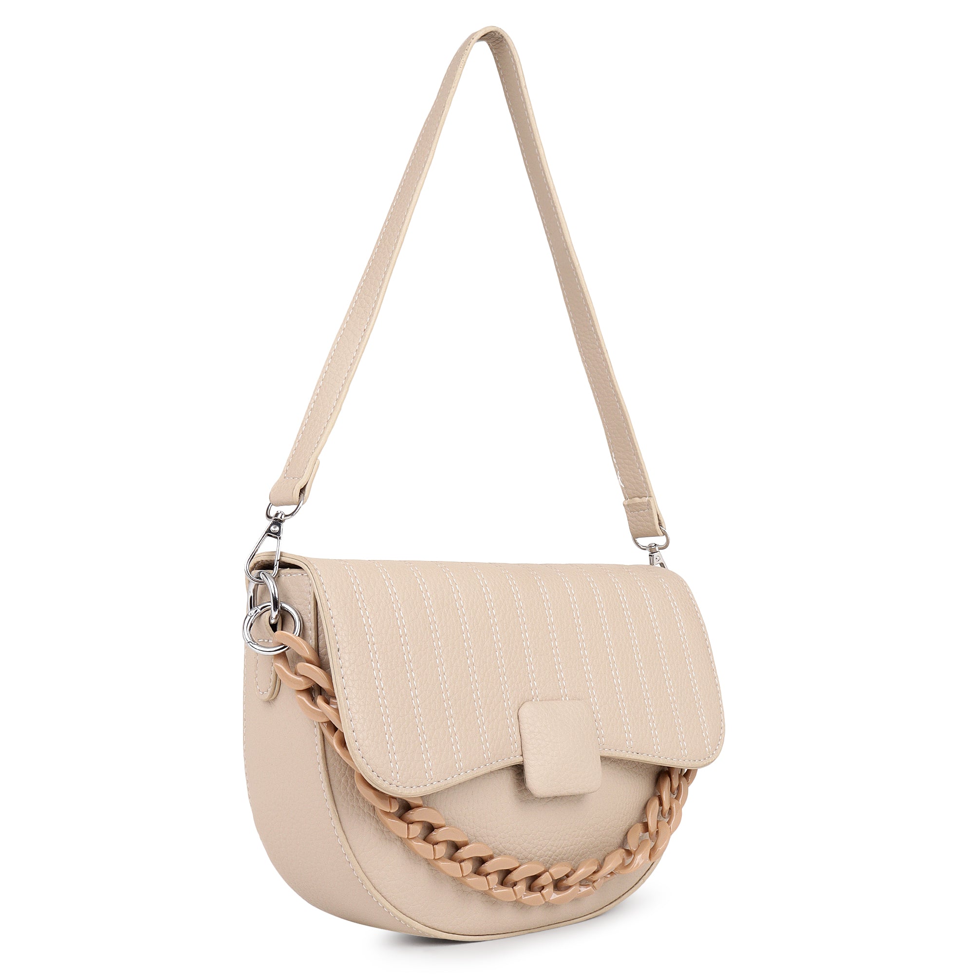 Classic Beige Charlie Sling Bag