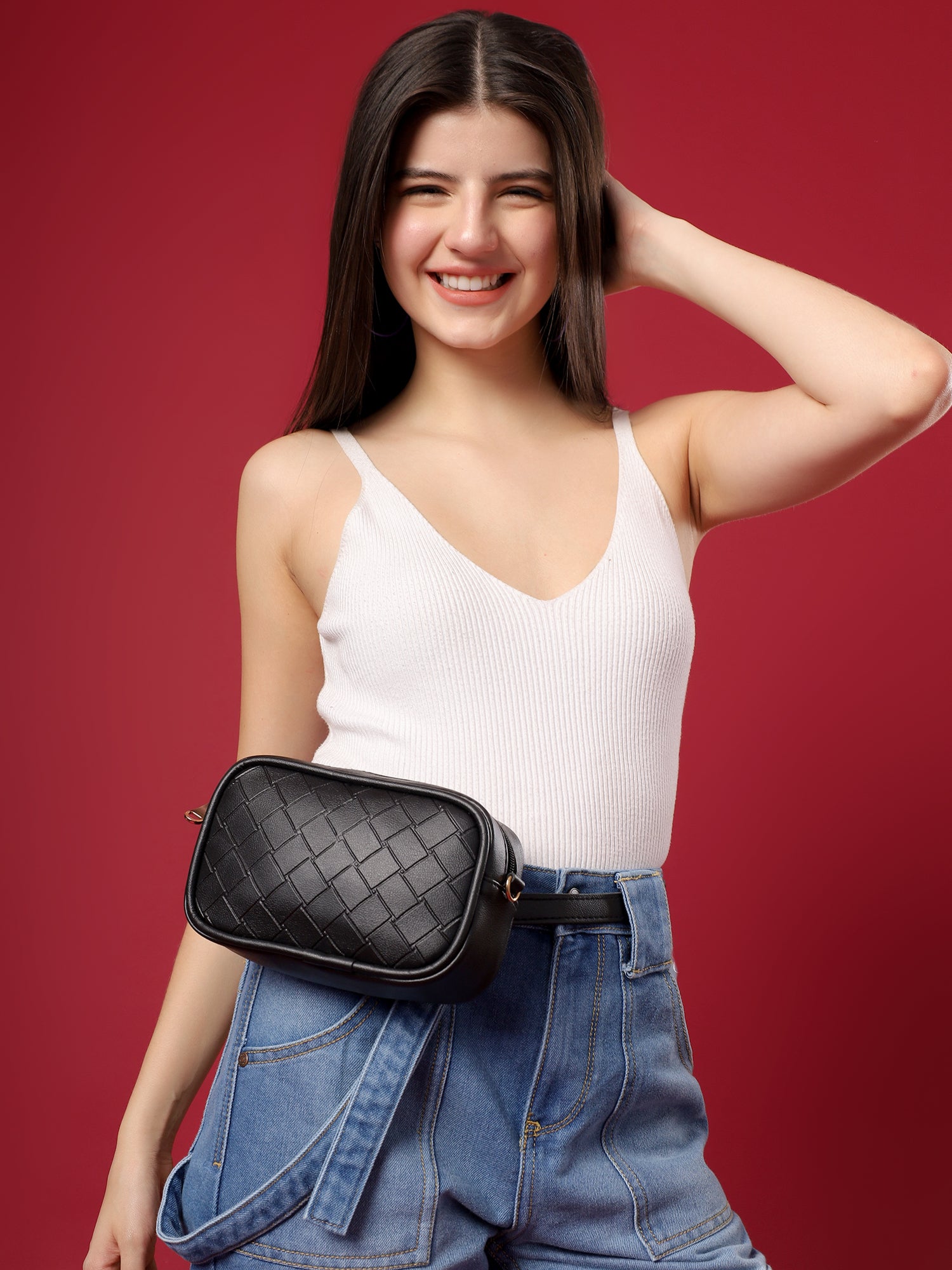Everyday Carry Emboss Sling Bag. (2 in 1)