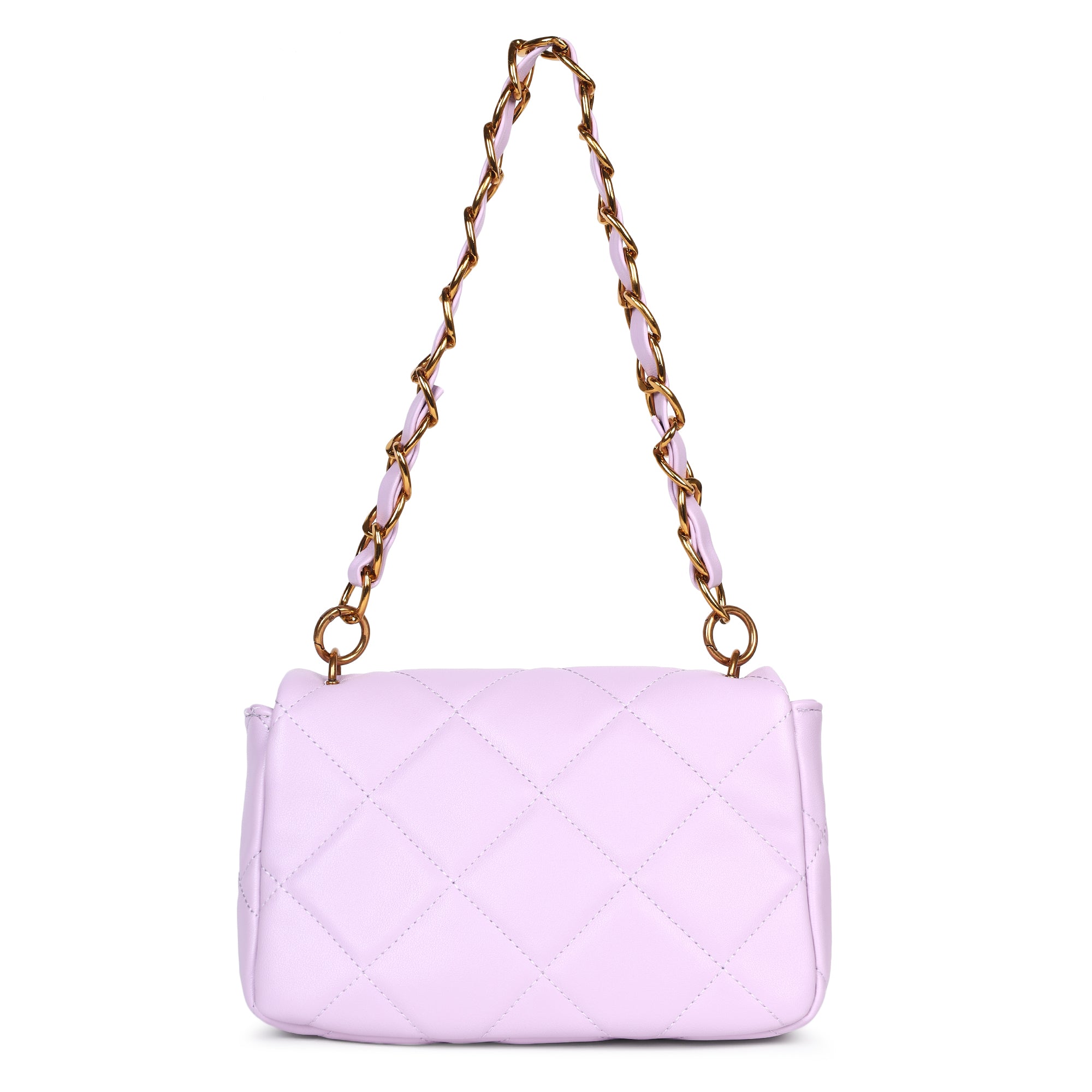 Black Bianca Tote Bag + Lilac Bailey Shoulder Bag