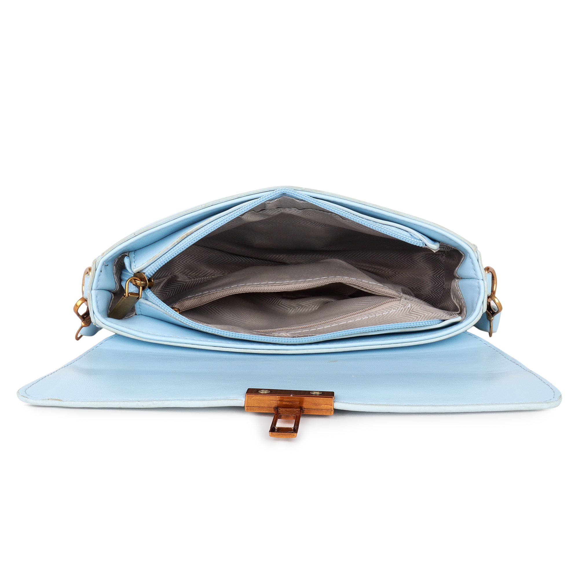 Summer Blue Cally Shoulder Bag