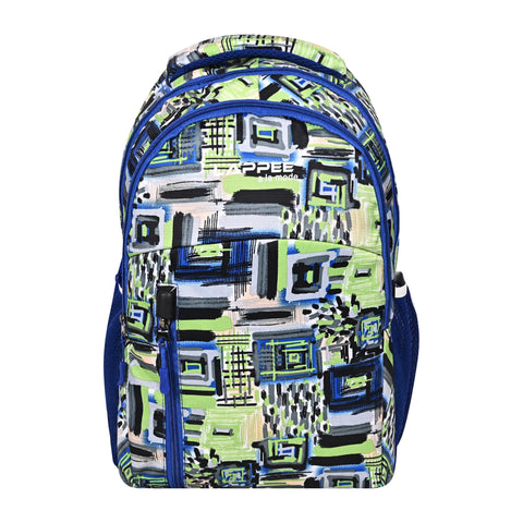 Lappee Matrix Elegant Blue Casual Girls Backpack 36L | School College Office Travel.
