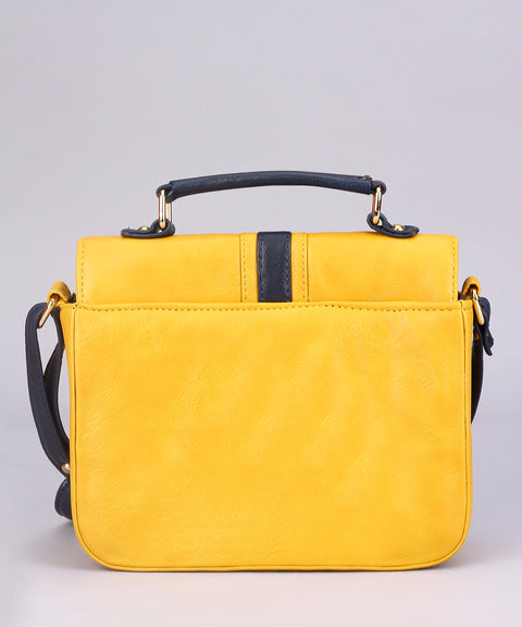 Elegant Yellow Rachel Purse For Women.