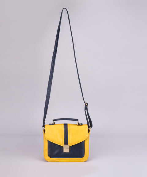 Elegant Yellow Rachel Purse For Women.