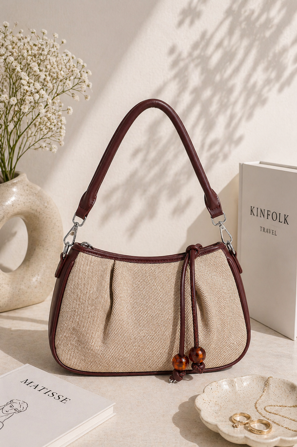 Jade Korean Statement Shoulder Bag.