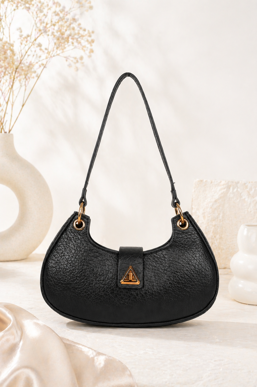 Miranda Korean Crescent Shoulder Bag