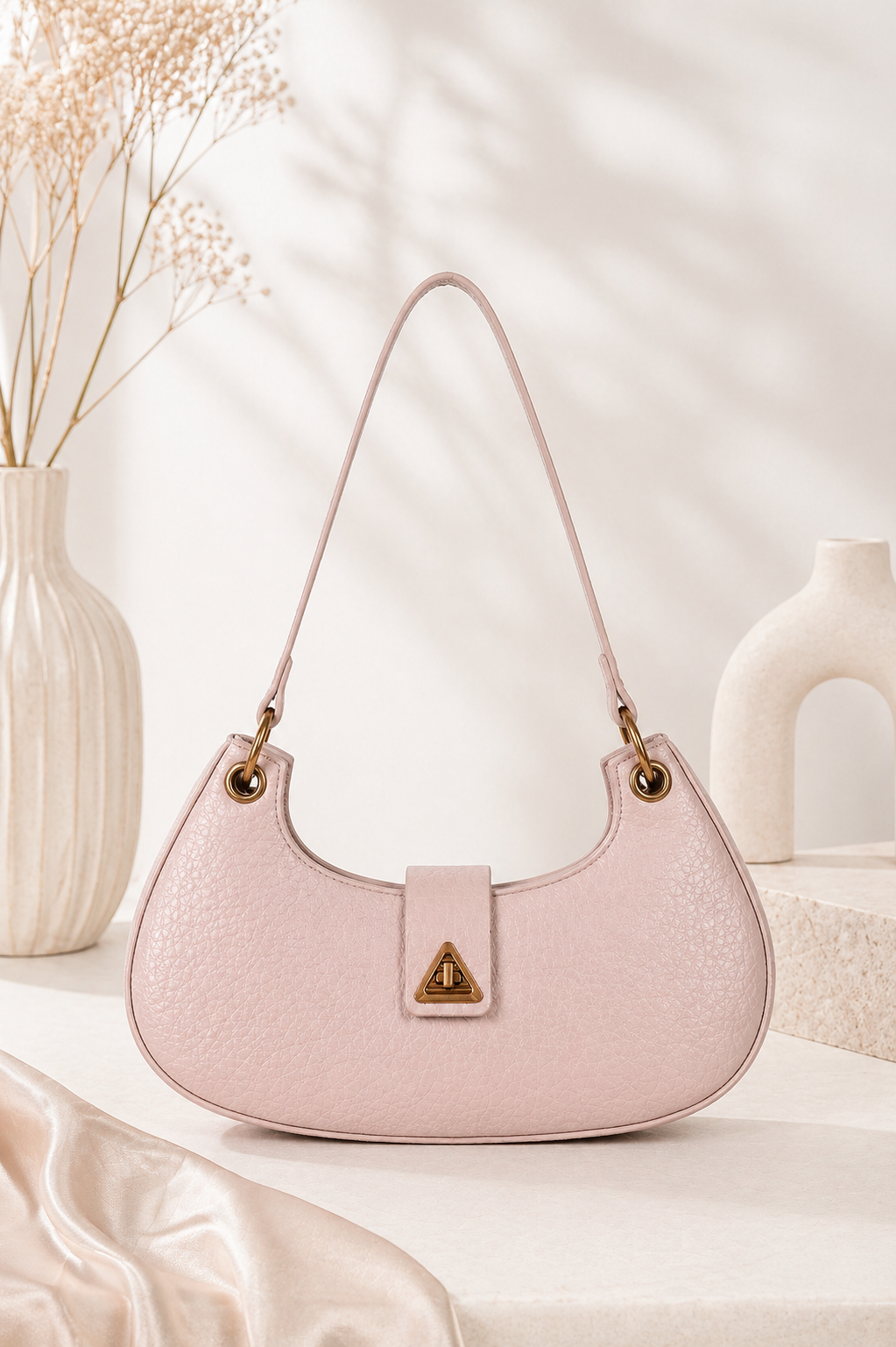 Miranda Korean Crescent Shoulder Bag