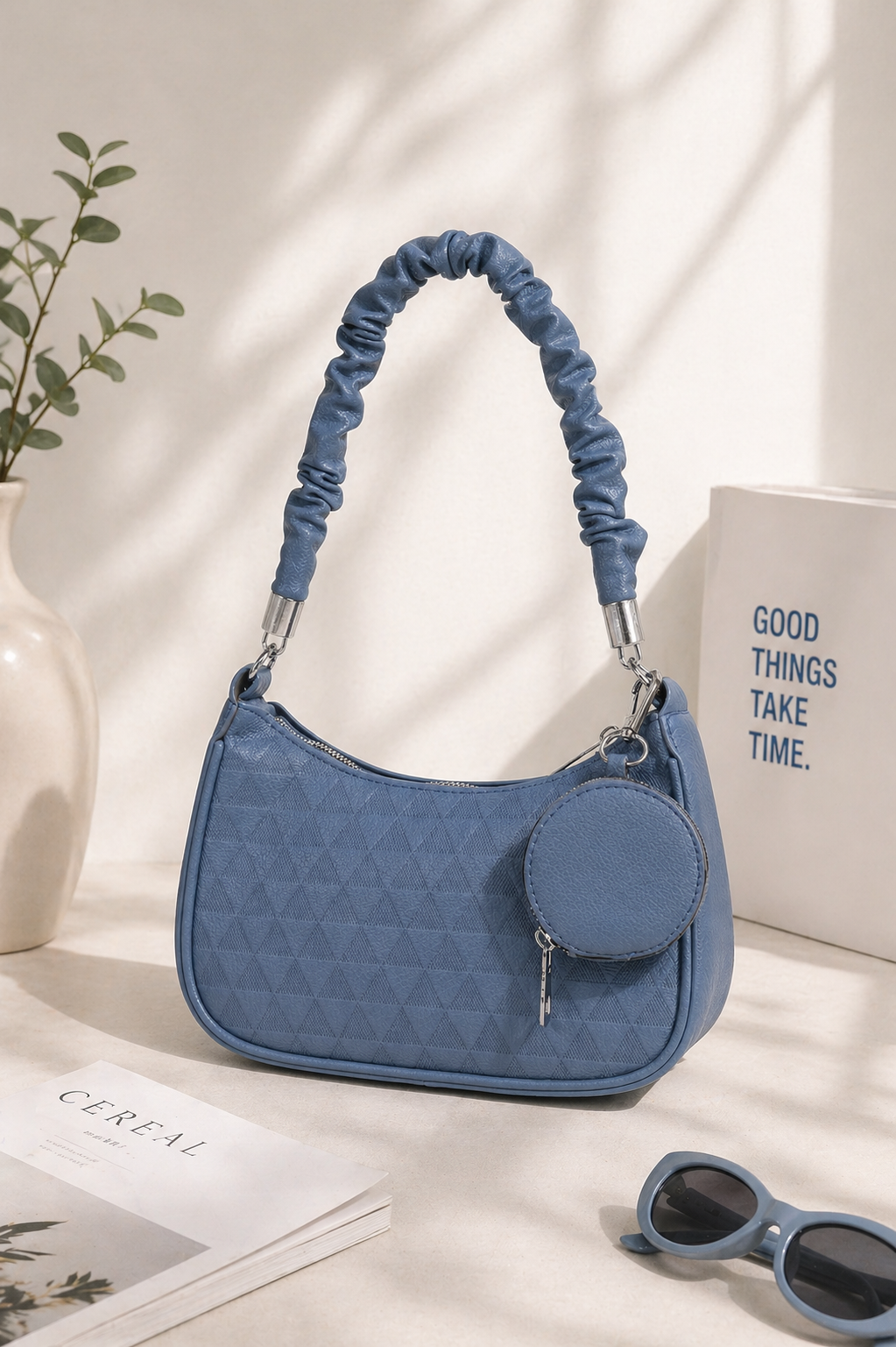 Mia Korean Shoulder Bag with Coin Pouch.