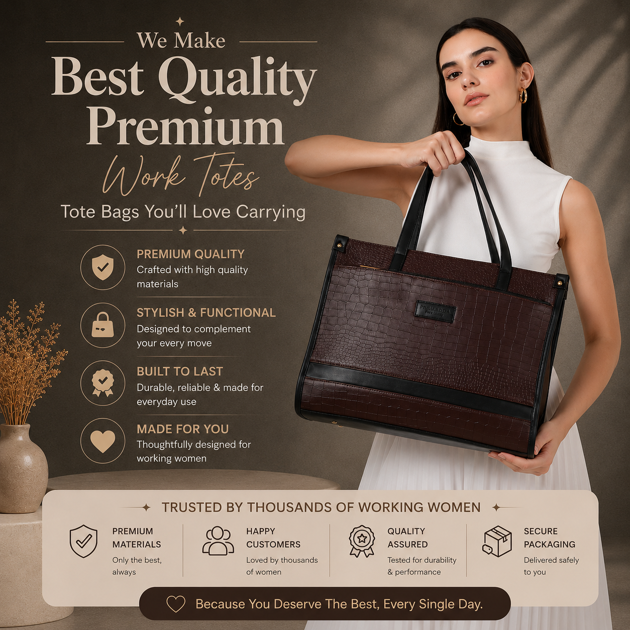Madona Tote Bag (16" inch)