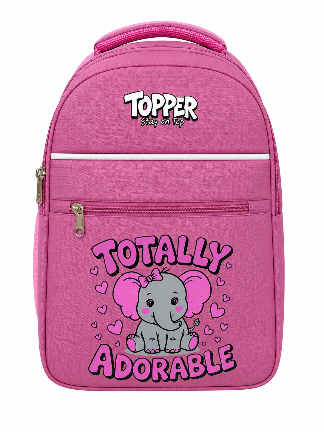 Mauve Pink  Adorable Elephant School Bag
